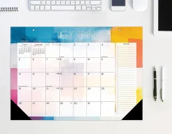 Willow Creek Press Academic Monthly Desk Pad Calendar, 17