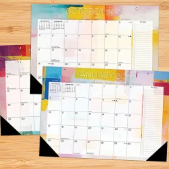 Willow Creek Press Academic Monthly Desk Pad Calendar, 17
