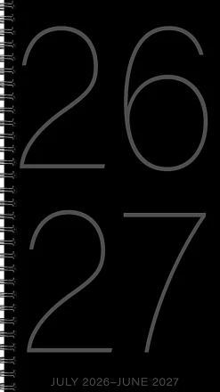 Willow Creek Press Academic Weekly/Monthly Spiral Planner, 3-1/2
