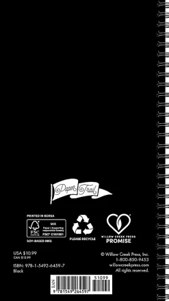 Willow Creek Press Academic Weekly/Monthly Spiral Planner, 3-1/2