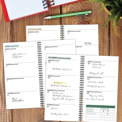 Willow Creek Press Academic Weekly/Monthly Spiral Planner, 3-1/2" x 6-1/2", Starry Intentions, July 2026 - June 2027, Total Qty 1
