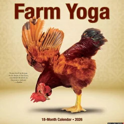 2026 Willow Creek Press Animals Monthly Wall Calendar, 12