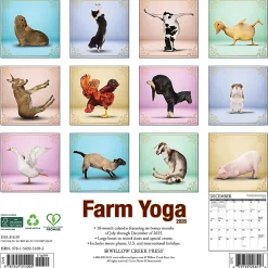 2026 Willow Creek Press Animals Monthly Wall Calendar, 12
