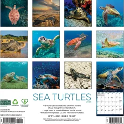 2026 Willow Creek Press Animals Monthly Wall Calendar, 12