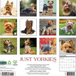 2026 Willow Creek Press Animals Monthly Wall Calendar, 12