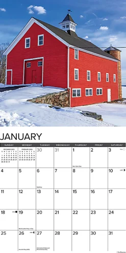 2026 Willow Creek Press Art & Design Monthly Wall Calendar, 12