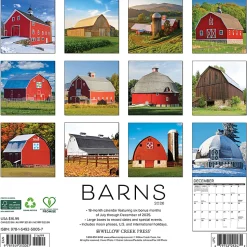 2026 Willow Creek Press Art & Design Monthly Wall Calendar, 12
