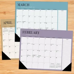 2026 Willow Creek Press Desk Pad Calendar, 22" x 17", Modern Minimalist, January To December, 57230