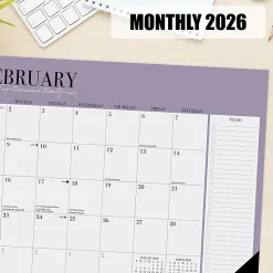 2026 Willow Creek Press Desk Pad Calendar, 22