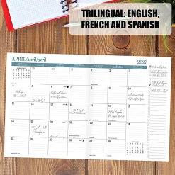 Willow Creek Press Monthly Academic Booklet Planner, 7-1/2