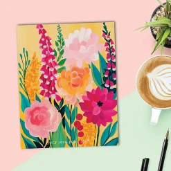 Willow Creek Press Monthly Academic Booklet Planner, 7-1/2" x 9-1/2", Wild Garden Glow, July 2026 - June 2027, Total Qty 1