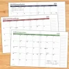 2026 Willow Creek Press Monthly Booklet Planner, 7-1/2" x 9-1/2", Bold Stripe, January To December, 58510