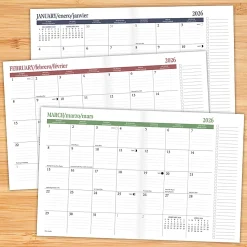2026 Willow Creek Press Monthly Booklet Planner, 7-1/2" x 9-1/2", Colorful Canal, January To December, 58527