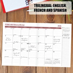 2026 Willow Creek Press Monthly Booklet Planner, 7-1/2