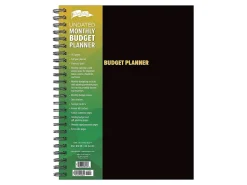 Willow Creek Press 12-Month Undated Budget/Finance Monthly Tracker Planner, 8-1/2
