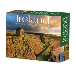 2026 Willow Creek Press Page-A-Day Daily Desk Calendar, 6-1/4" x 5-1/2", Ireland, January To December, 54239
