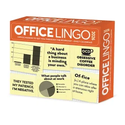 2026 Willow Creek Press Page-A-Day Daily Desk Calendar, 6-1/4" x 5-1/2", Office Lingo, January To December, 54345
