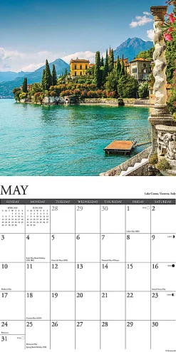 2026 Willow Creek Press Scenic Monthly Wall Calendar, 12
