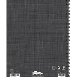 Willow Creek Press Softcover Weekly/Monthly Academic Planner, 8-1/2" x 11", Graphite Grid, July 2026 - June 2027, Total Qty 1
