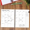 2026 Willow Creek Press Weekly/Monthly Softcover Planner, 8-1/2" x 11", Basic Black, January To December, 57865