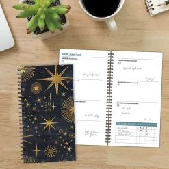 2026 Willow Creek Press Weekly/Monthly Spiral Pocket Planner, 3-1/2