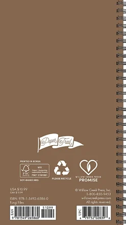 Willow Creek Press Weekly/Monthly Spiral Planner, 6-1/2