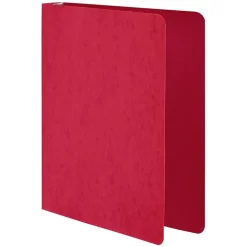 Wilson JonesĀ® PresstexĀ® 3-Ring Binder, 1" Round Rings, Executive Red
