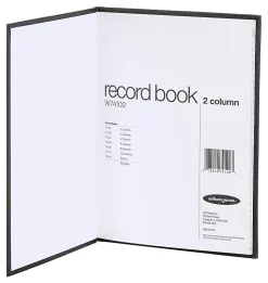 Wilson Jones® Single Page Columnar Book, 9 1/4" x 7", 2 Columns, 40 Sheets