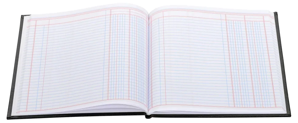 Wilson Jones® Single Page Columnar Book, 9 1/4" x 7", 2 Columns, 40 Sheets
