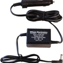 Wilson 6V DC Wireless Vehicle Signal-Booster Power Adapter, Black, WSN859913