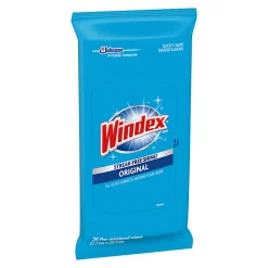 Windex® Original Glass & Surface Wipes, Pack Of 28