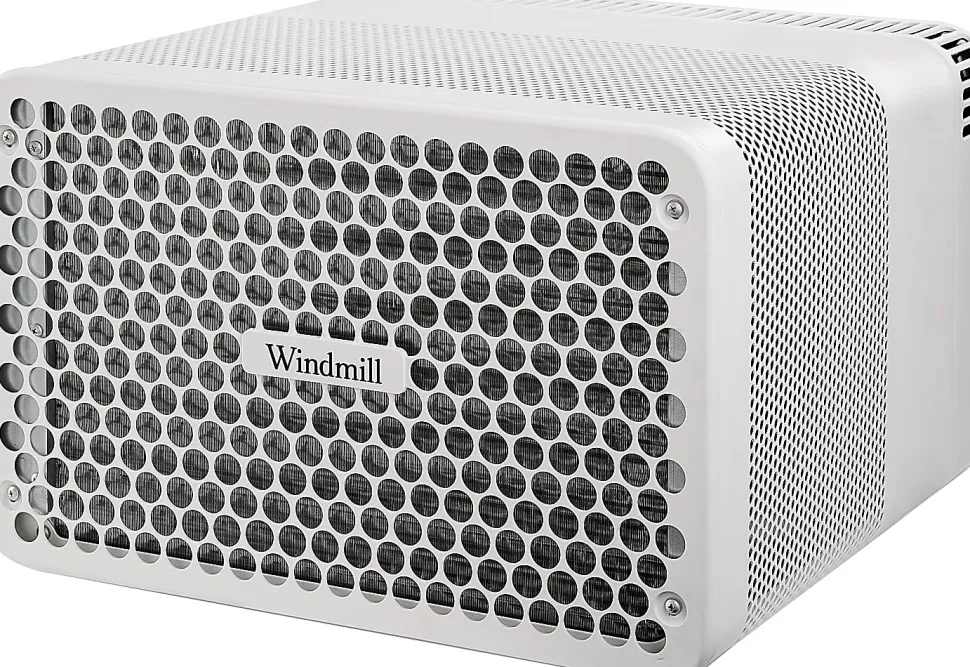 Windmill 10k BTU Window AC With Inverter, 13-1/4”H x 19-5/16”W x 23”D, White