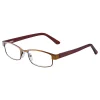 Wink® Coachella Half-Rim Reading Glasses, +2.00, Bronze