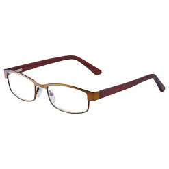 Wink® Coachella Half-Rim Reading Glasses, +2.00, Bronze