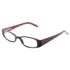 Wink® El Monte Reading Glasses, +1.25, Black/Red