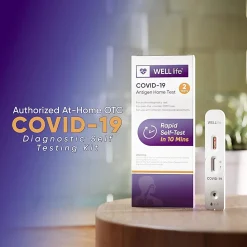 Wondfo WELL life™ COVID-19 Antigen Home Tests, Pack Of 5 Tests