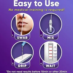 Wondfo WELL life™ COVID-19/Flu A&B Home Test