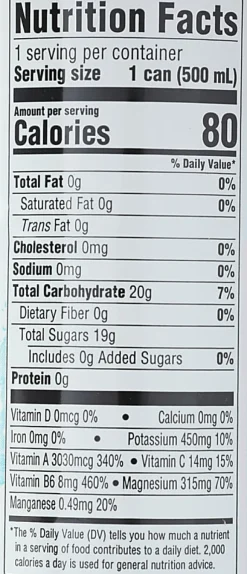 Woodstock Organic Banana Water, 16.9 Oz, Total Qty 12