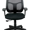 WorkPro® Apollo MT9400 Ergonomic Low-Back Task Chair With Antimicrobial Vinyl, Black