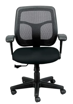 WorkPro® Apollo MT9400 Ergonomic Low-Back Task Chair With Antimicrobial Vinyl, Black
