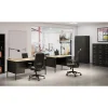 WorkPro 26 1/2"D 4-Drawer Letter-Size Vertical File Cabinet, Black