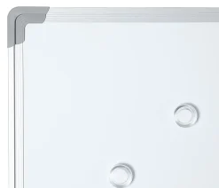 WorkPro® Double-Sided Mobile Magnetic Dry-Erase Whiteboard Easel, 72