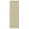 WorkPro® 26-1/2"D Vertical 4-Drawer Legal-Size File Cabinet, Putty