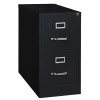 WorkPro® 26-1/2"D Vertical 2-Drawer Letter-Size File Cabinet, Black