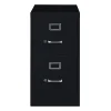 WorkPro® 25”D Vertical File Cabinet, 2-Drawer, Black