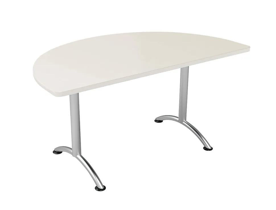 WorkPro® Flex Collection Half Round Table Top, Gray