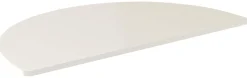 WorkPro® Flex Collection Half Round Table Top, Gray