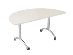 WorkPro® Flex Collection Half Round Table Top, Gray