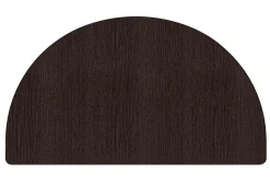 WorkPro® Flex Collection Half Round Table Top, Espresso