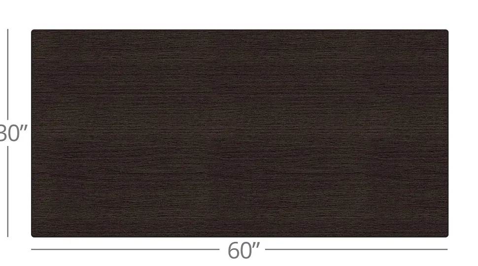 WorkPro® Flex Collection Rectangle Table Top, Espresso